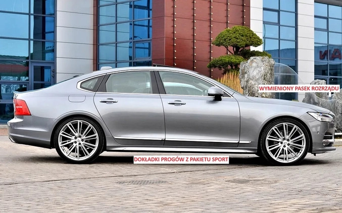 Volvo S90 cena 109900 przebieg: 180000, rok produkcji 2017 z Płock małe 742